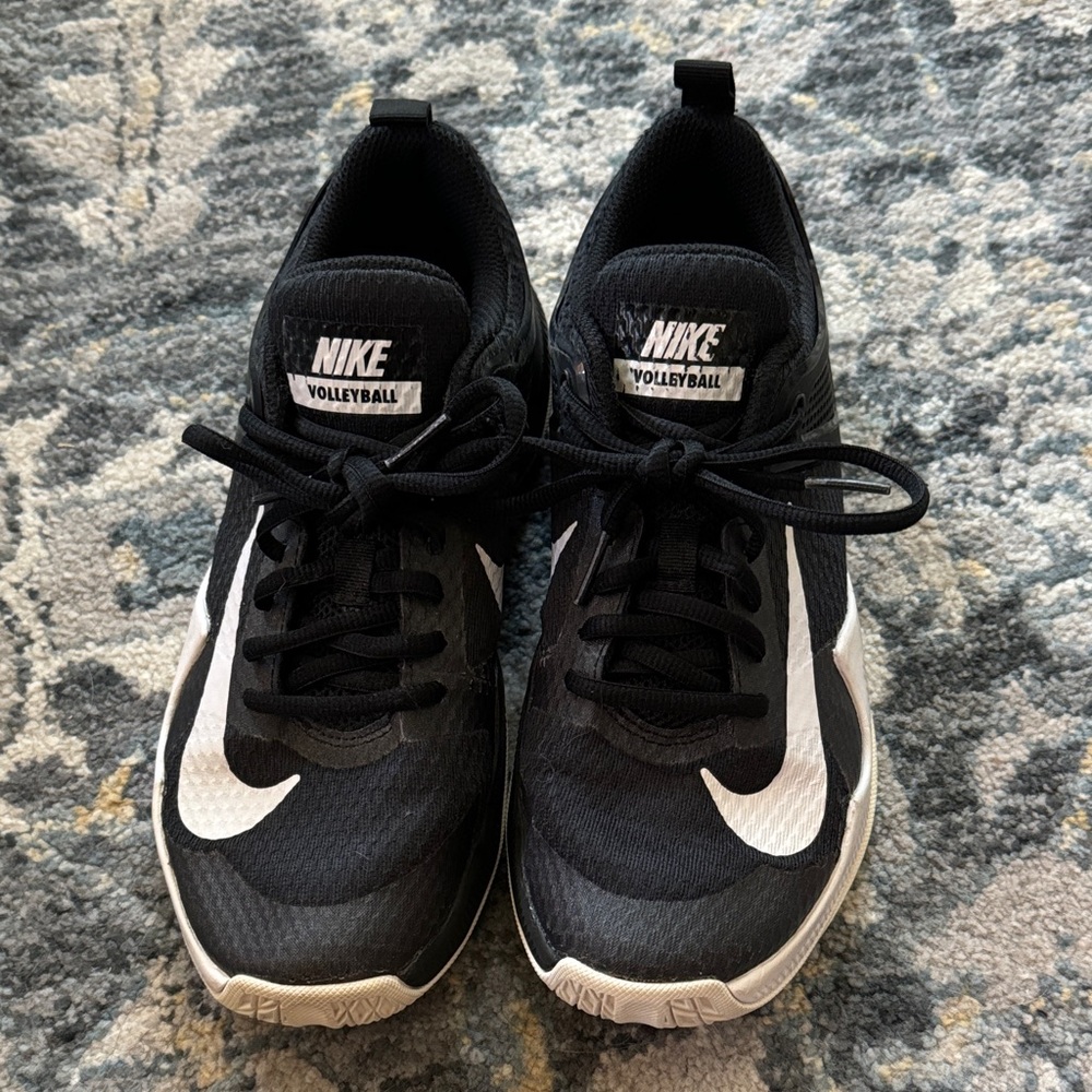 Nike Black and White Volleyball Sneakers